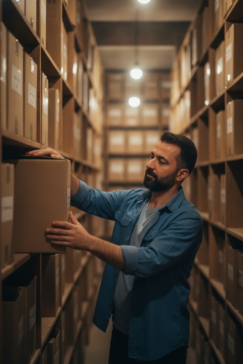 Emre Yıldız, tedarik ve saklama sorumlusu